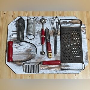 Vintage  Kitchen Utensil Set